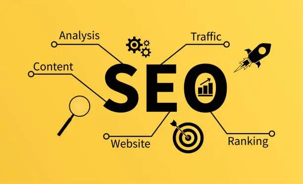 Stock Image of SEO