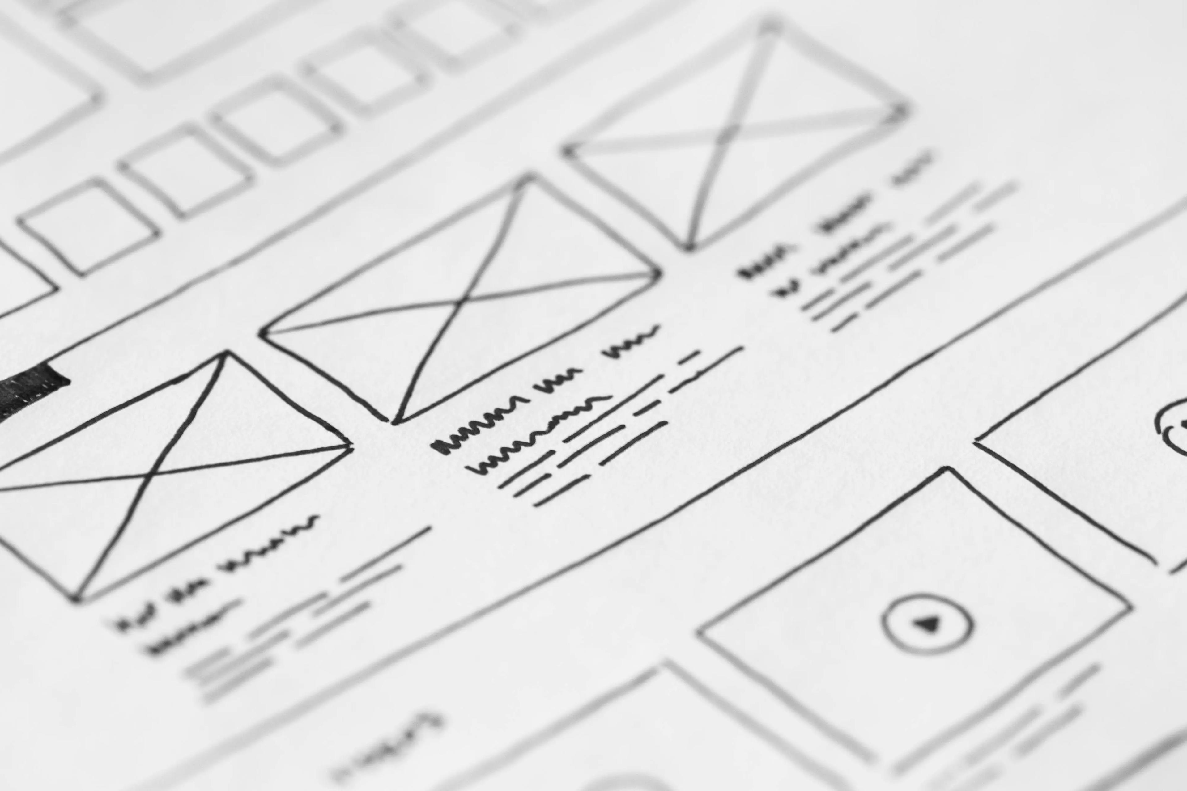 Web Design Sketching Phase