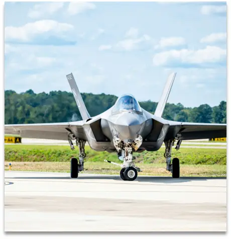 Picture of an F35