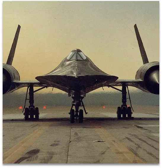 Picture of the SR71 Blackbird